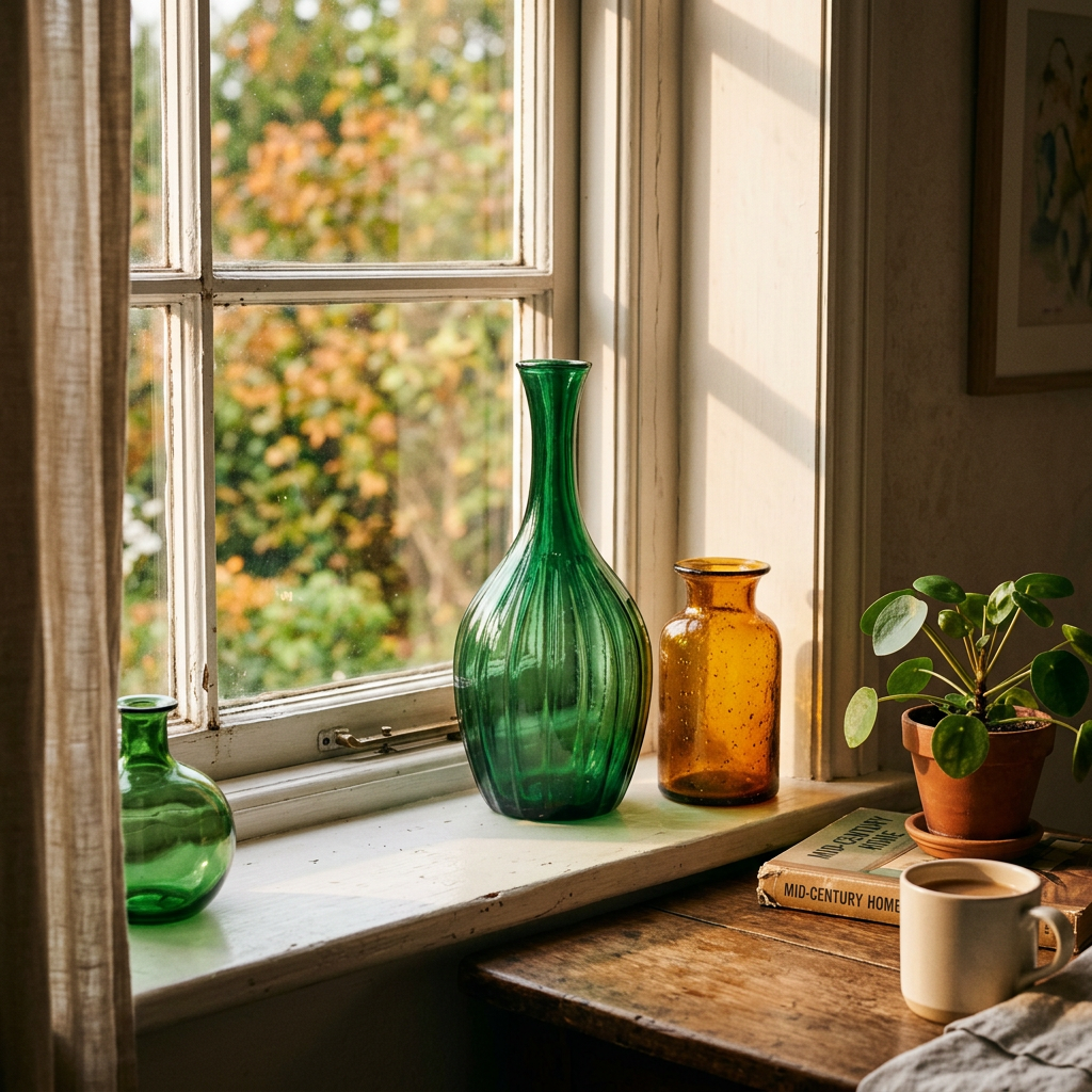 Why Vintage Glass Looks Best in September Light
