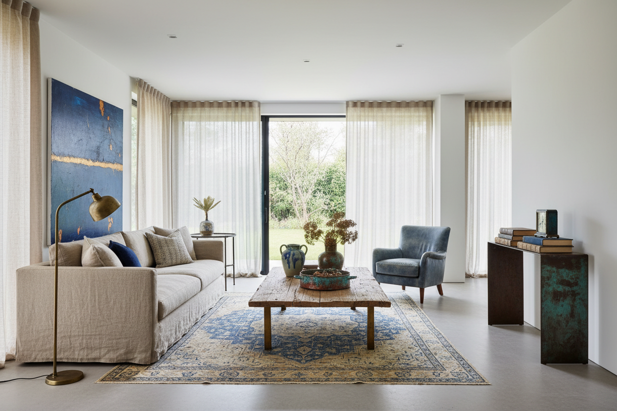 Living With Texture: How Vintage Materials Warm Up Modern Spaces