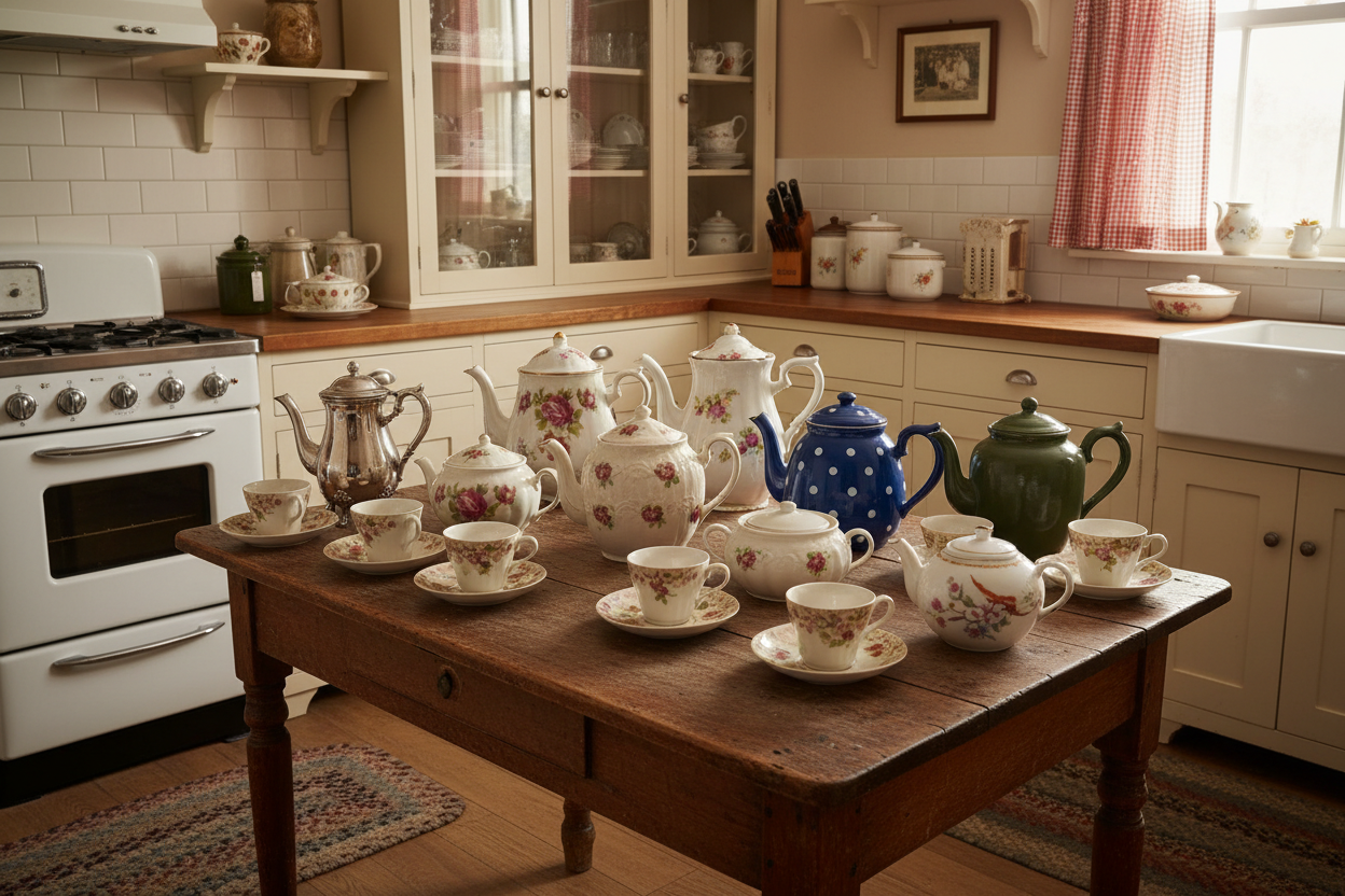 Vintage > Teapots & Tea Sets