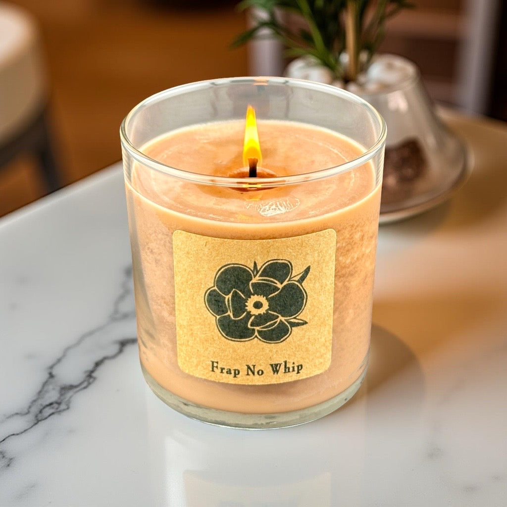 Frap No Whip Soy Candle - 10 oz Maple & Walnut