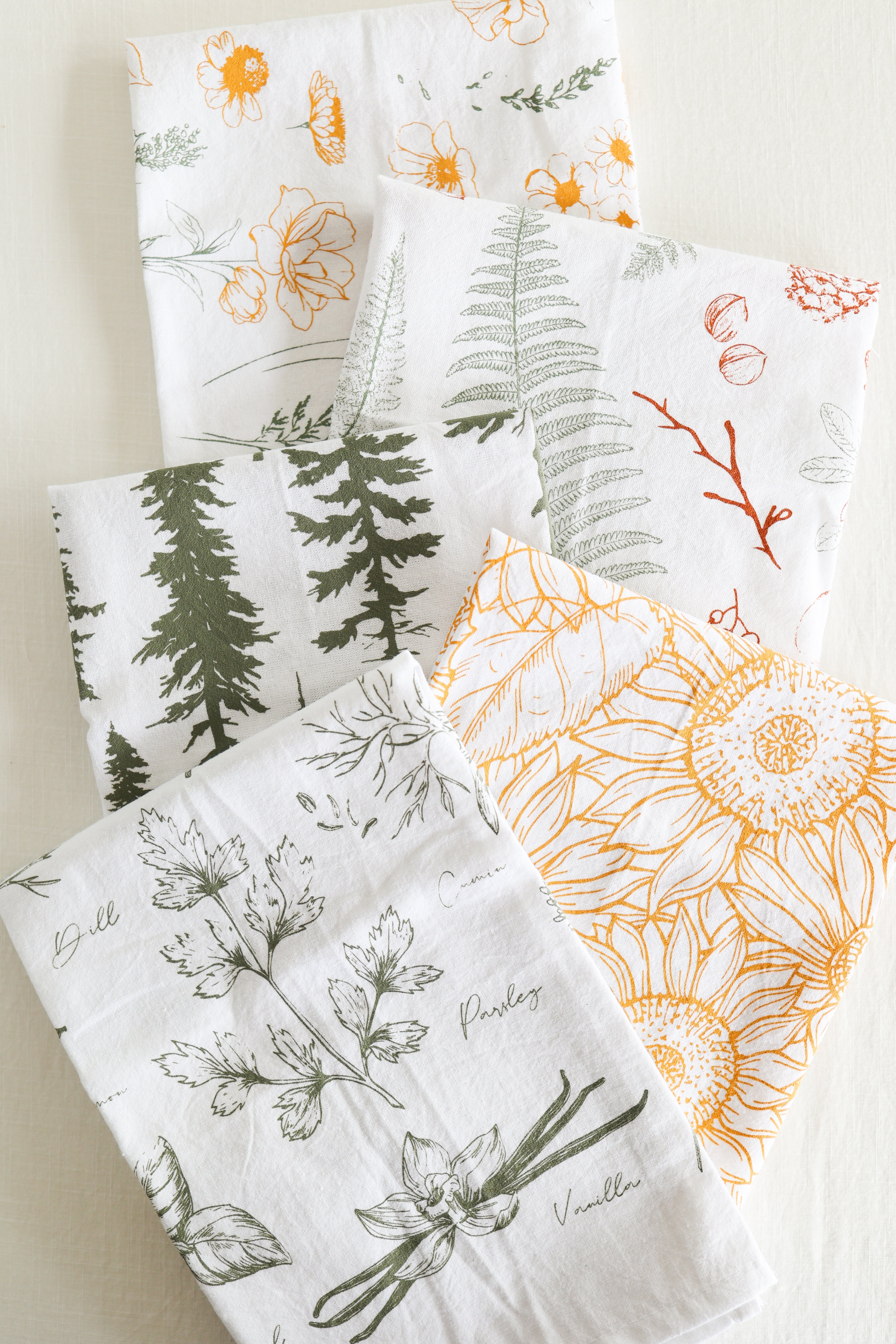 Redwood Tree Napkins (Set of 4)