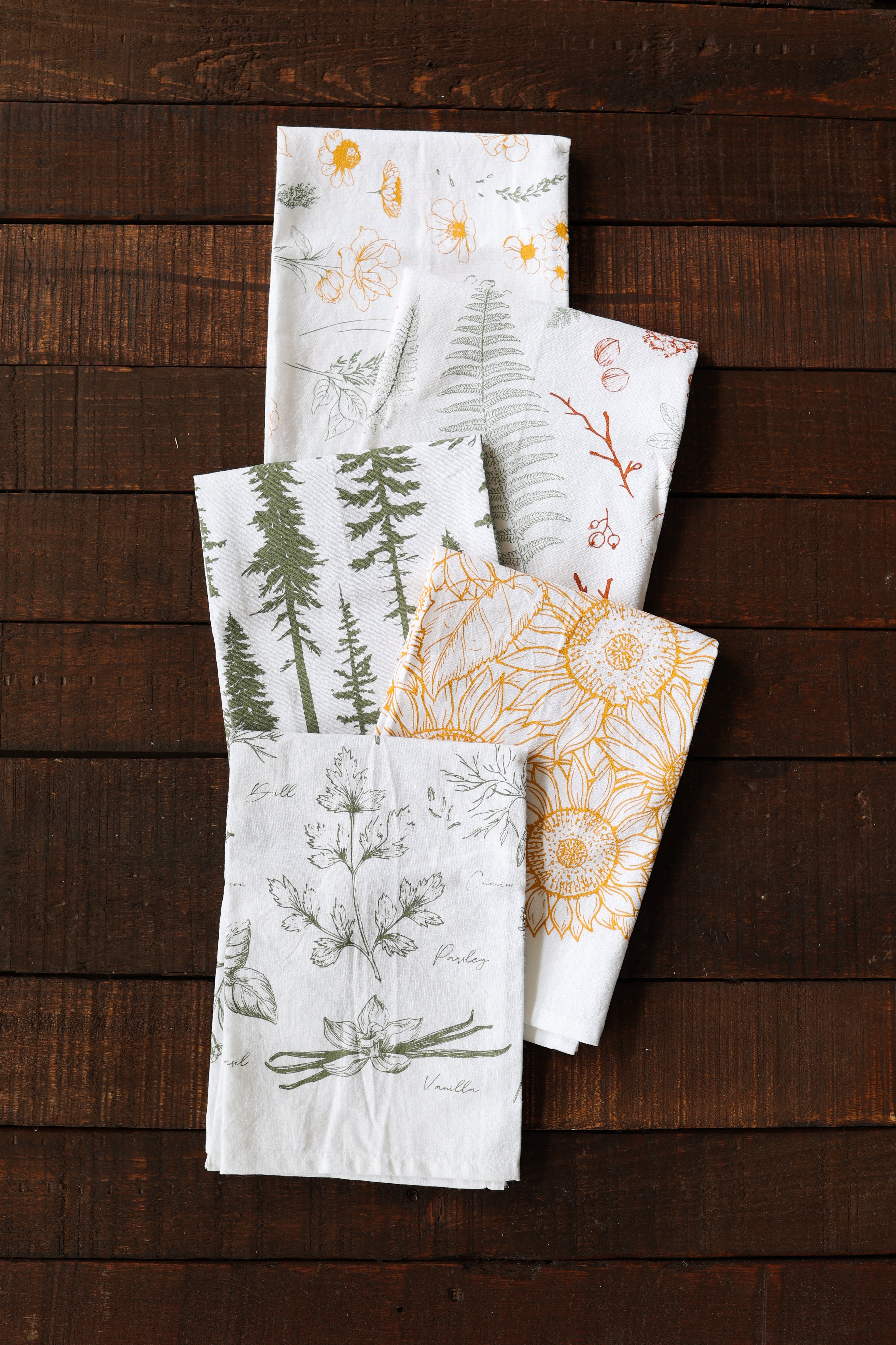 Redwood Tree Napkins (Set of 4)