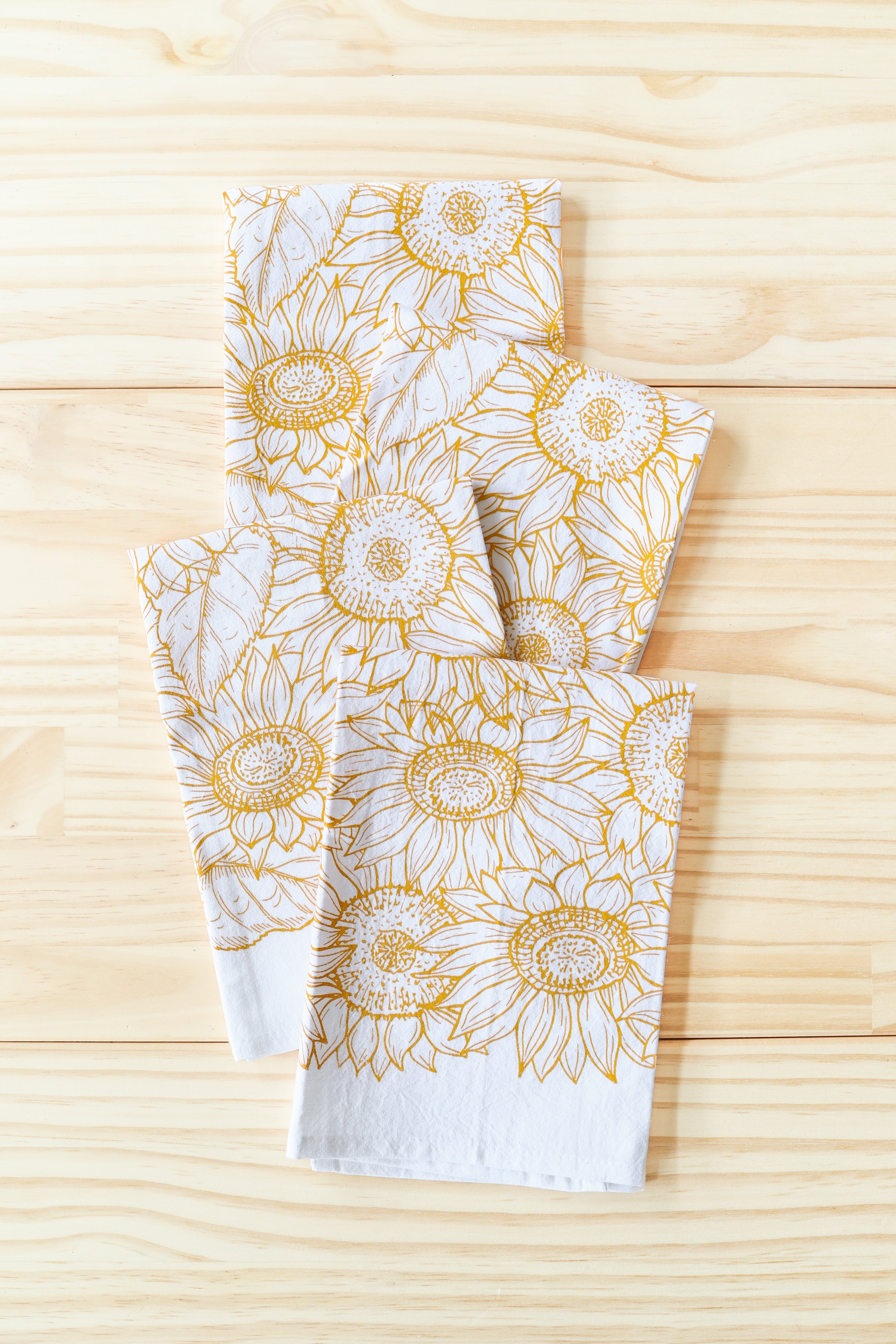 Sunflower Garden Napkins (Set of 4)
