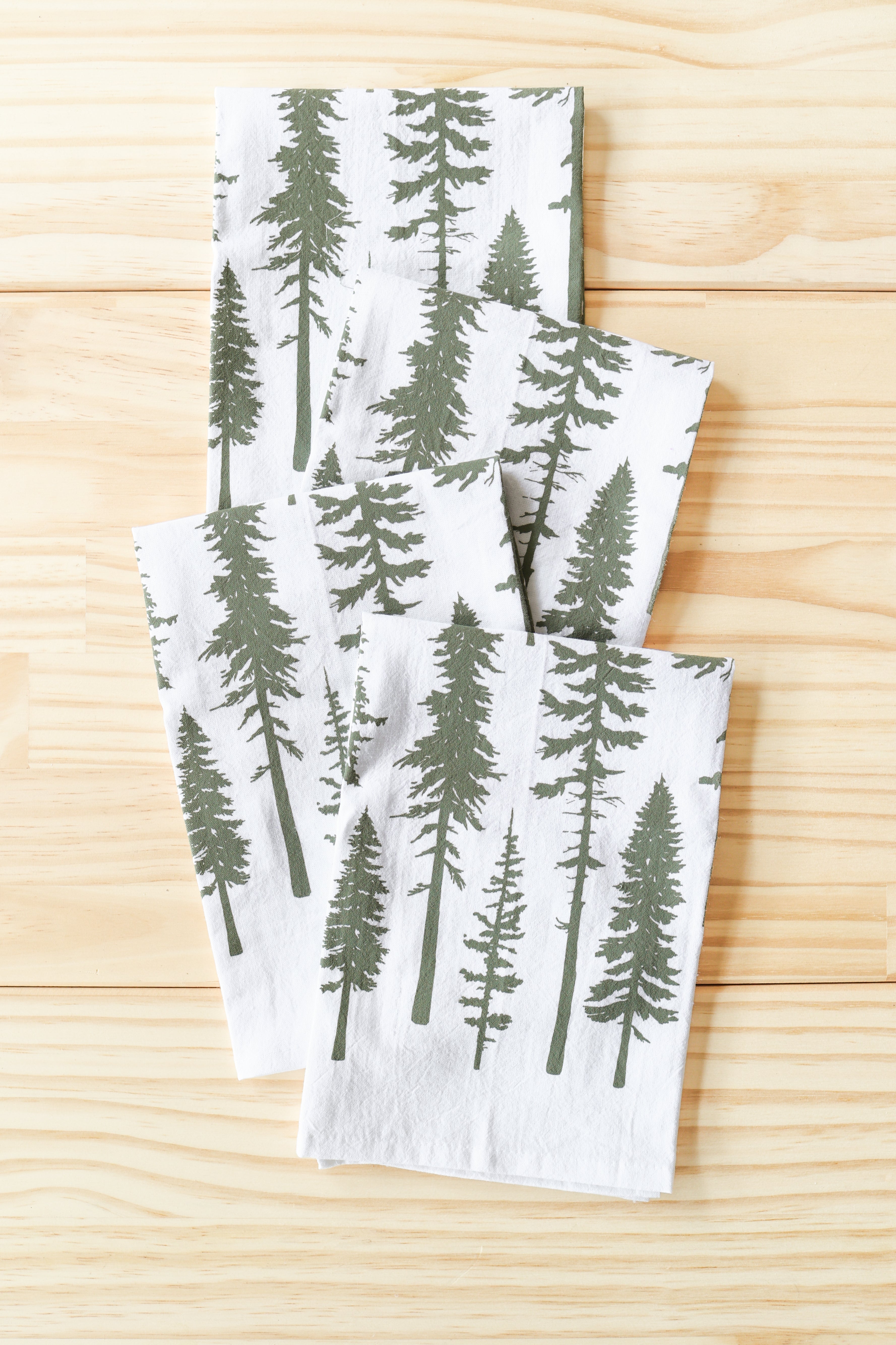 Redwood Tree Napkins (Set of 4)