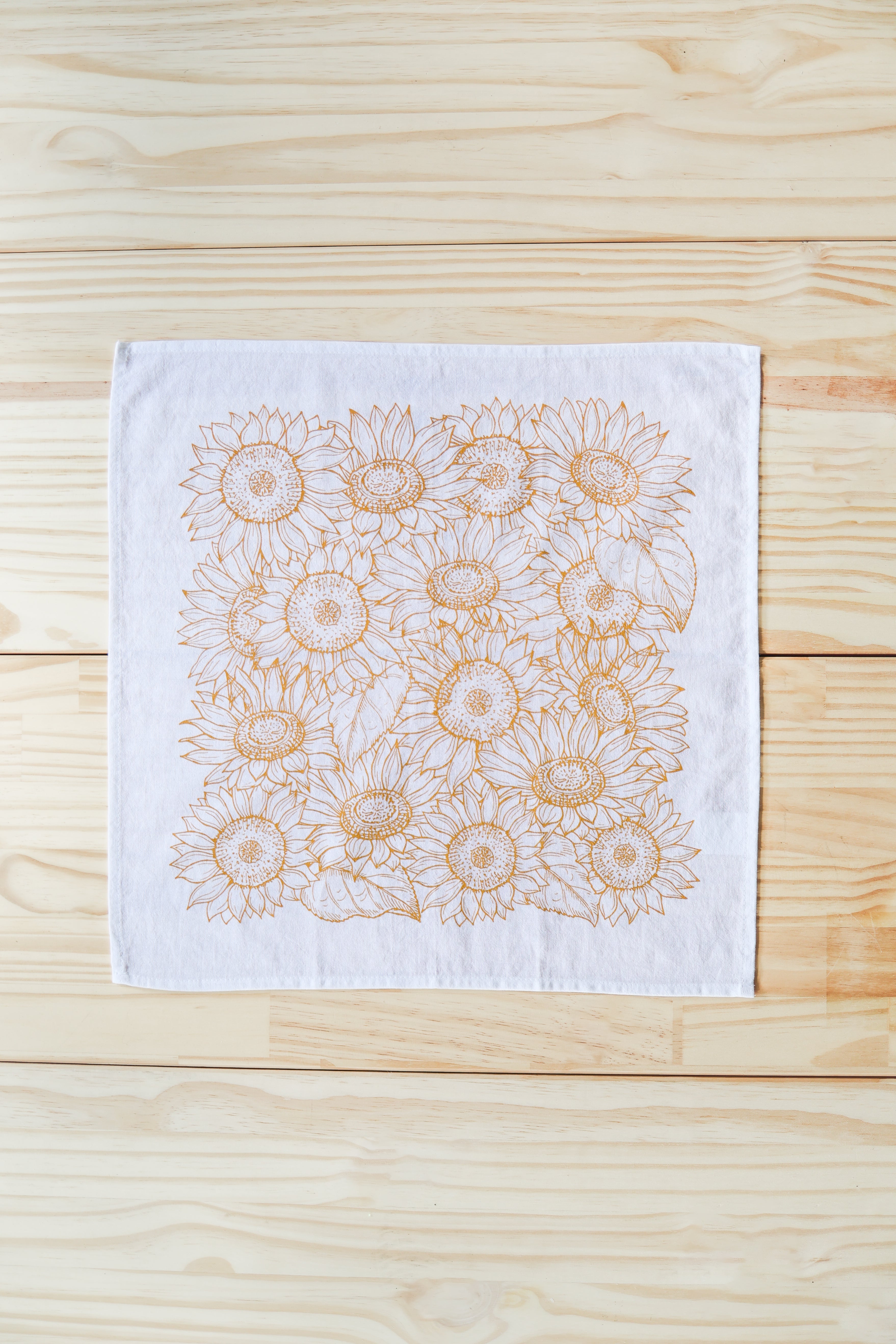 Sunflower Garden Napkins (Set of 4)