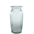 FTD Textured Clear Glass Vase – Medium 9.5"