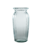 FTD strukturierte Klarglasvase – Mittel 24 cm