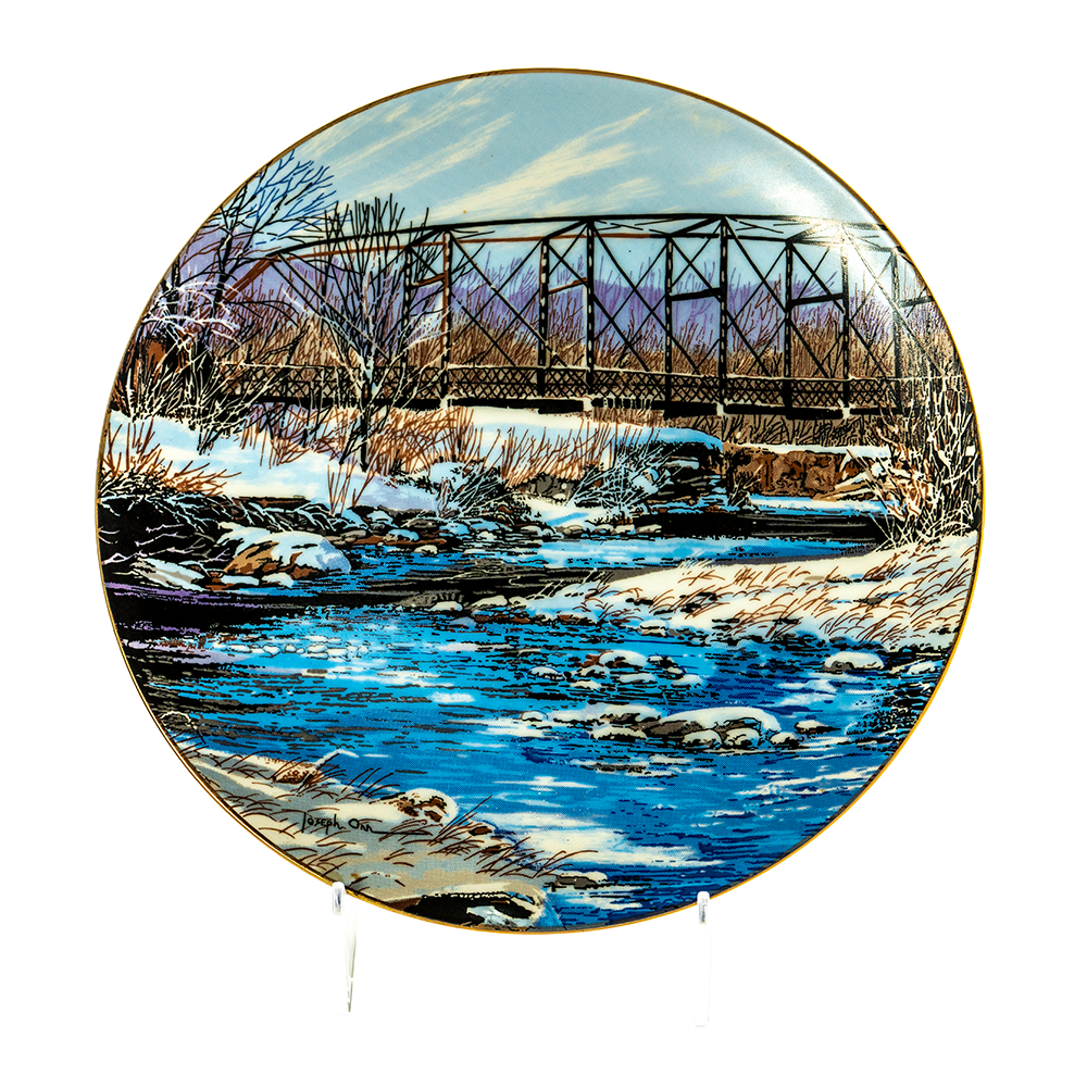 Joseph Orr Highway 63 Bridge Plate – 23K Gold Limited Edition
