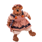 Russ Berrie Bearsy Ross Regalpuppe – Country Folks Sammlerstück