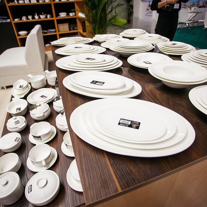 Professional Rolled Rim Dinner Plate – 10 inch – Set of 6