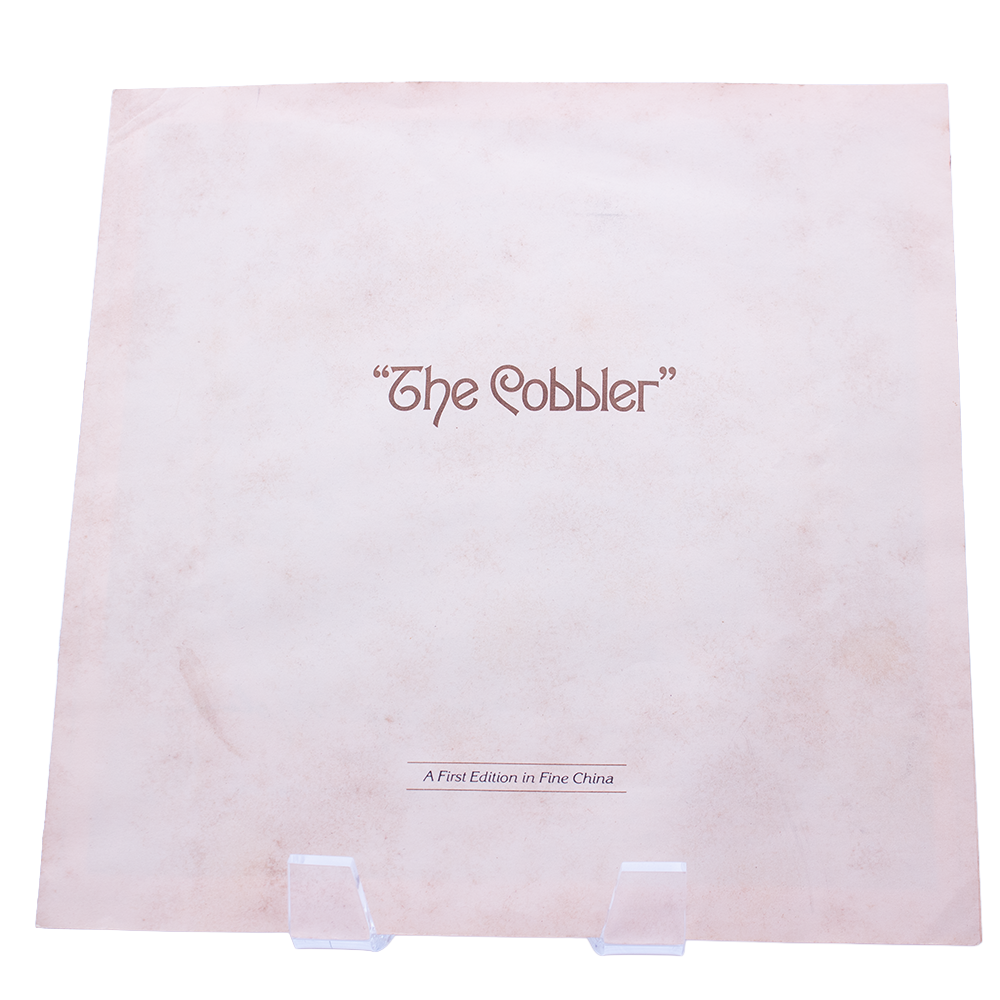 Knowles 1978 Norman Rockwell “The Cobbler” Plate — Heritage Collection