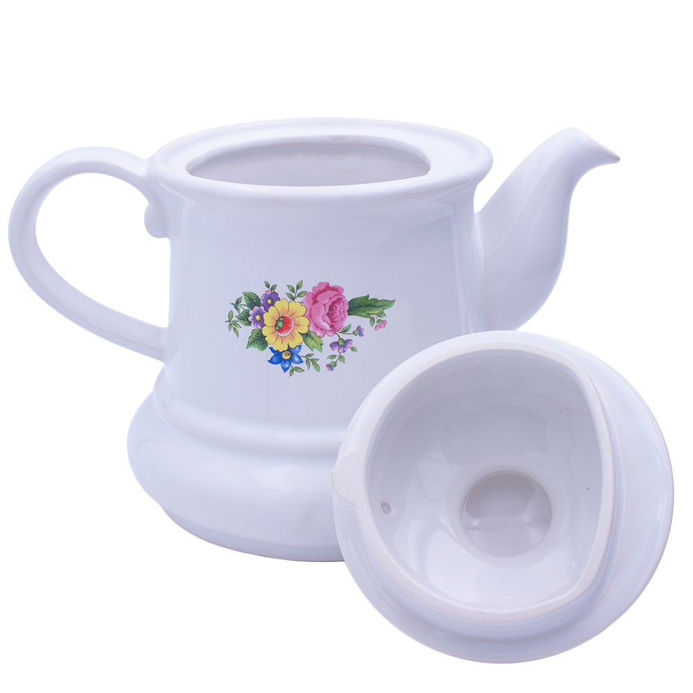 Price & Kensington Ceramic Rose Bouquet Teapot 6.75"