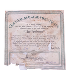 The Professor Collector Plate - Knowles Norman Rockwell Heritage