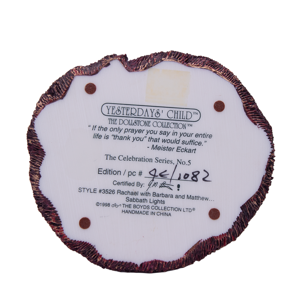 Boyds Resin Yesterday’s Child Celebration Series Figurine – 1998