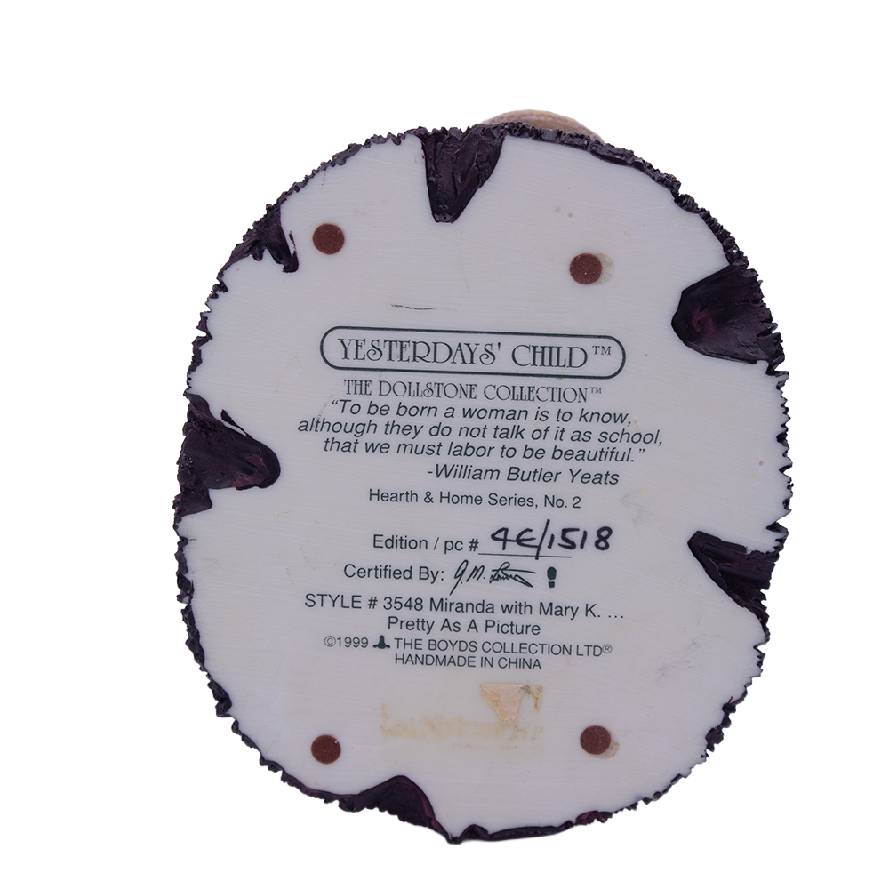 Boyds Resin Miranda with Mary K. Figurine – Dollstone Collection