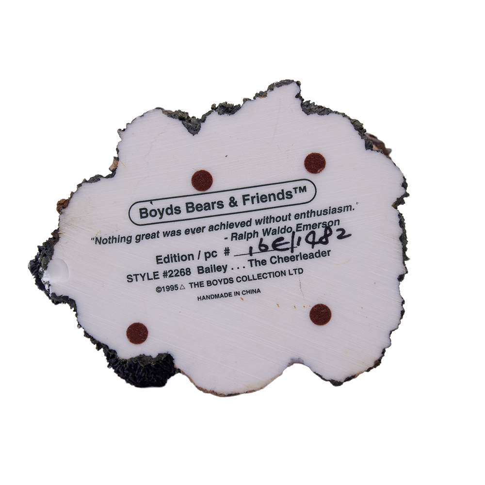 Boyds Resin Bailey the Cheerleader Figurine – Bearstone Collection