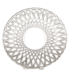 Indiana Glass Pretzel Clear Platter – Pressglas, Gittermuster
