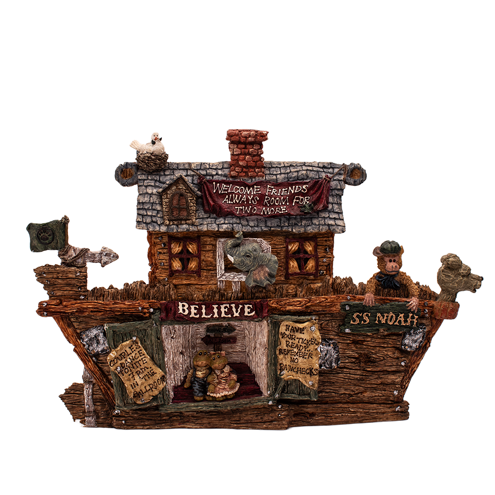 Boyds Resin S.S. Noah The Ark Figurine – Bearstone Collection