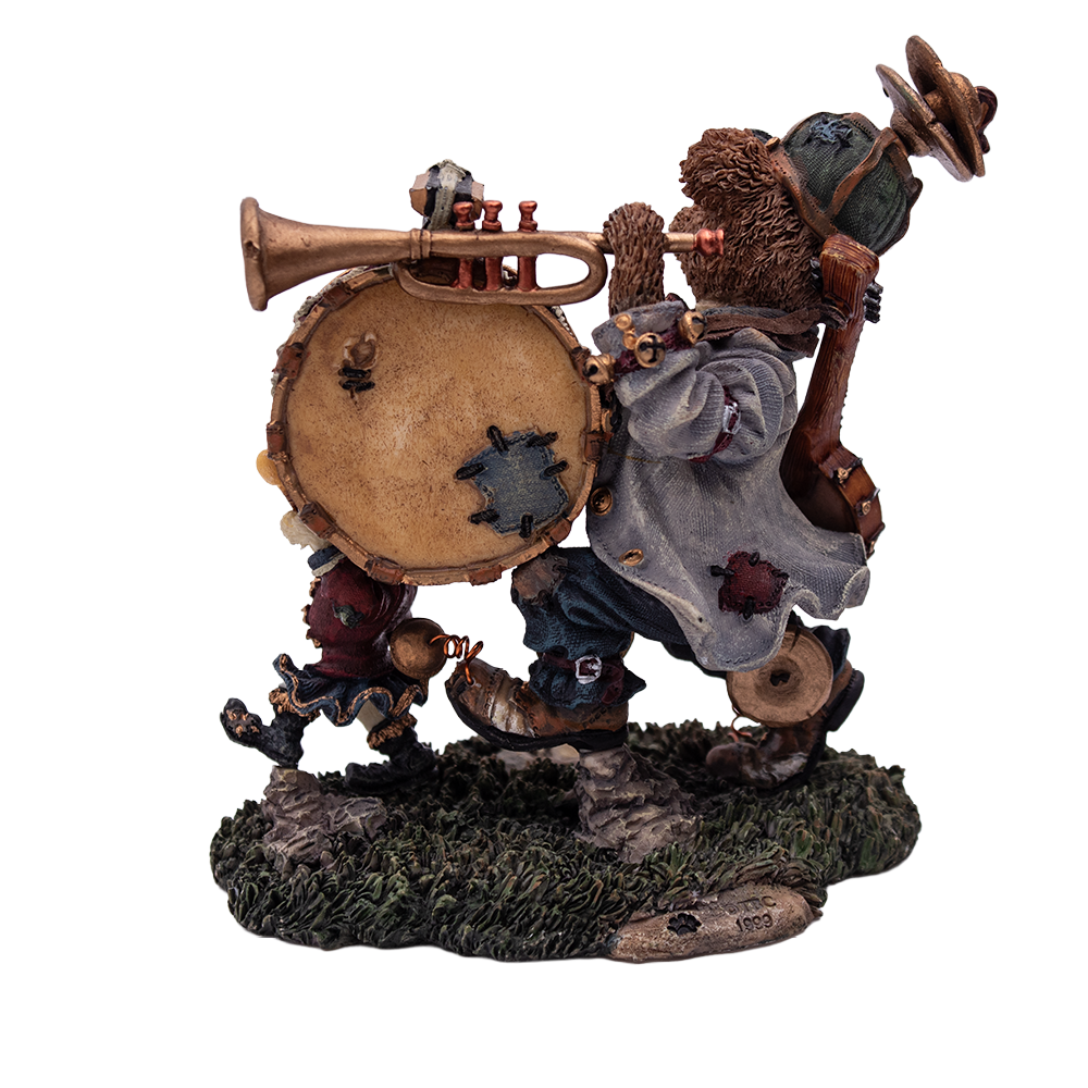 Boyds Resin One Bear Band Jonathan & Marjorie Marchalong