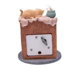 Carlton Cards Pet Tales Making Music Figurine - Wind-Up Music Box