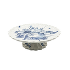 Paar antiker W.T. Copeland Fußschalen – Kobalt-Japonismus, ca. 1880