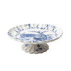 Paar antiker W.T. Copeland Fußschalen – Kobalt-Japonismus, ca. 1880