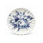 Paar antiker W.T. Copeland Fußschalen – Kobalt-Japonismus, ca. 1880