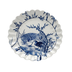 Paar antiker W.T. Copeland Fußschalen – Kobalt-Japonismus, ca. 1880