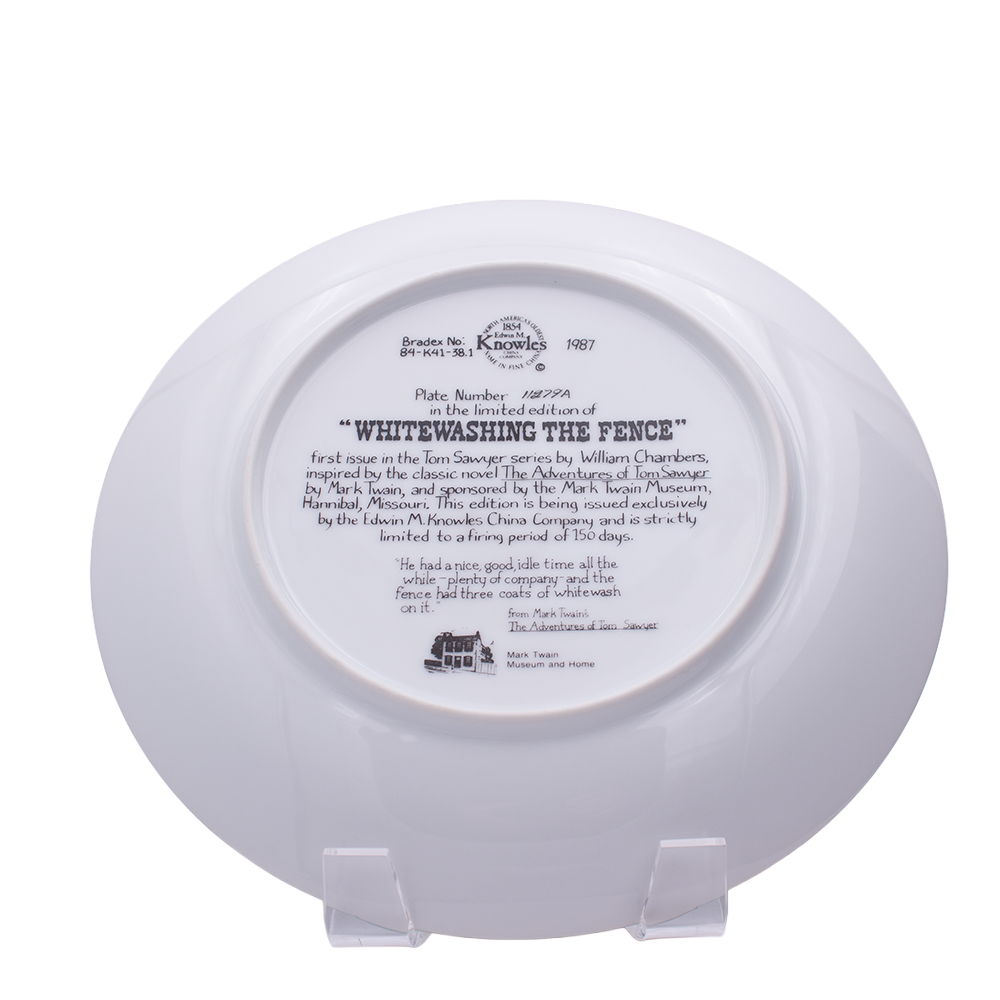 Knowles 1987 William Chambers “Whitewashing the Fence” — Tom Sawyer Series