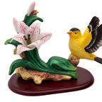 American Goldfinch Figurine - Wellington Collection Porcelain