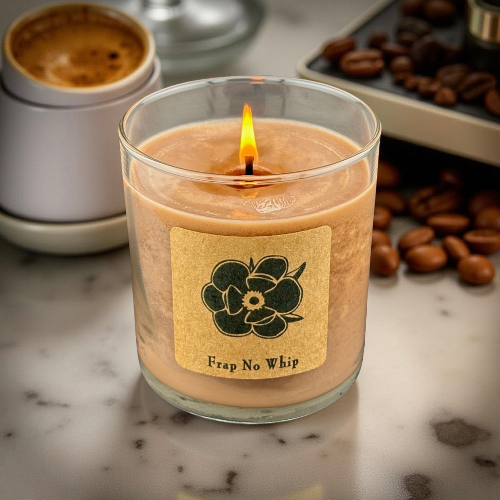Frap No Whip Soy Candle - 10 oz Maple & Walnut