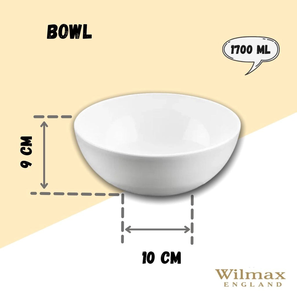 White Bowl – 8 inch – 57 oz – Single Piece