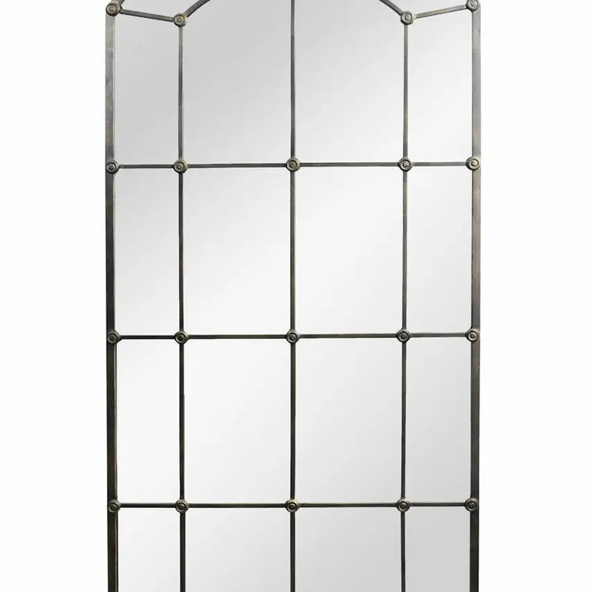 Cast Iron Tall Wall Mirror - 70-Inch
