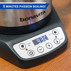 Bonavita Classic 1.0L Schwanenhals-Wasserkocher mit präziser Temperaturregelung