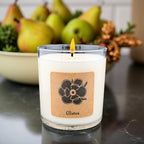 Glisten 10 oz Soy Candle - Pear, Cinnamon & Clove