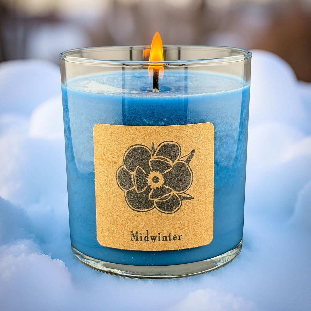 Midwinter 10 oz Soy Candle - Pear, Plum & Cinnamon