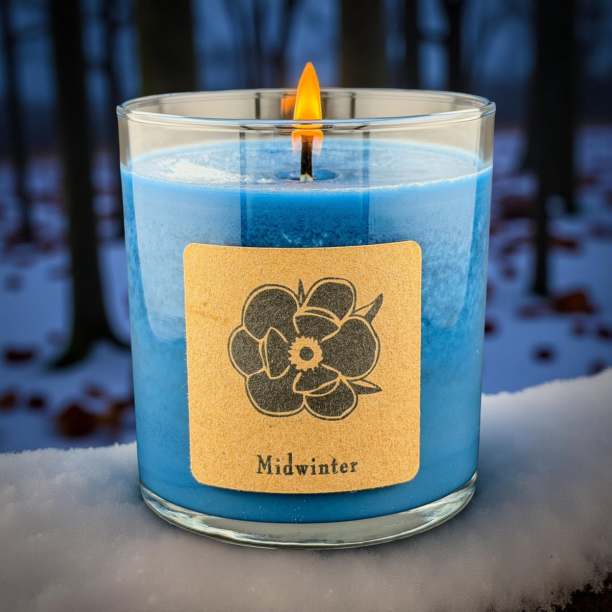 Midwinter 10 oz Soy Candle - Pear, Plum & Cinnamon