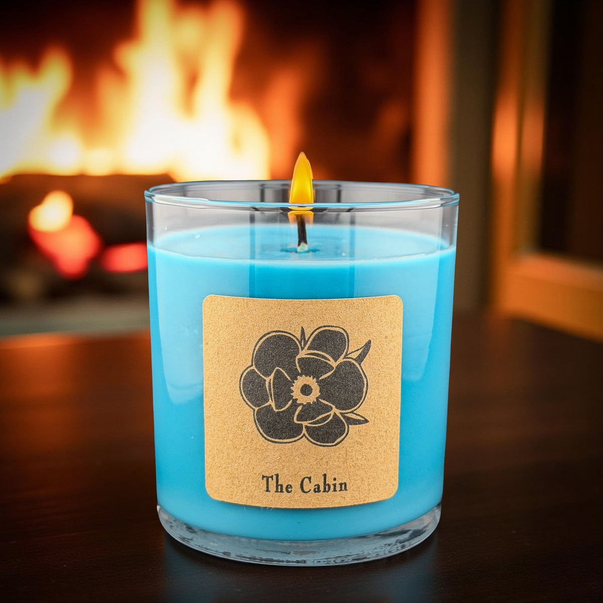 The Cabin Soy Candle - Spiced Cider, 10 oz