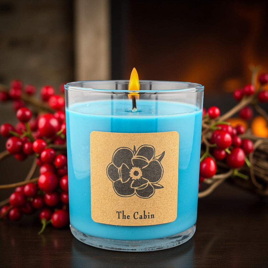 The Cabin Soy Candle - Spiced Cider, 10 oz