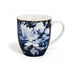 Mizuki Porzellantassen-Set 4-teilig – Blau-weißer Alltagsakzent
