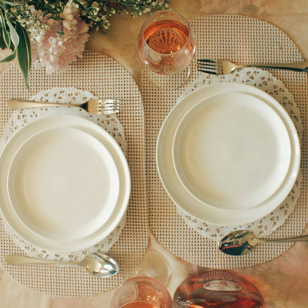 Professional Rolled Rim Dinner Plate – 10 inch – Set of 6