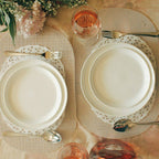 Weißer Speiseteller – 25 cm – 6er-Set
