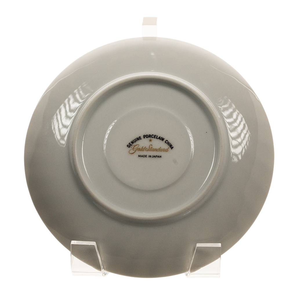 Gold Standard GST1 Saucer – Pink Rosebud Porcelain