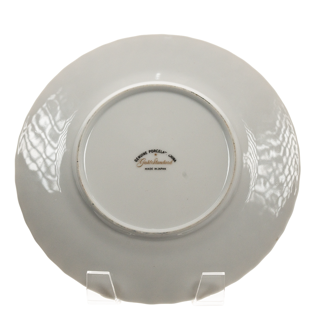 Assiette à salade Gold Standard GST1 – Porcelaine Rosebud rose