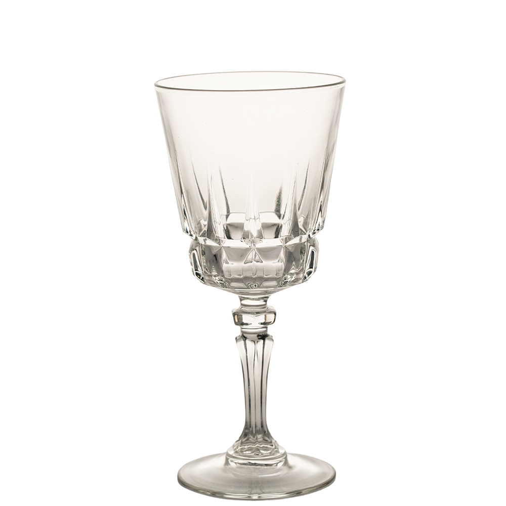 Lady Victoria Chantelle Crystal White Wine Glasses – Set of 4 Imported from France