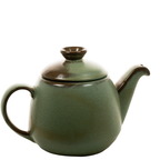 Frankoma Teekanne Prairie Green 61 mit Plainsman Tasse