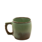 Frankoma Teekanne Prairie Green 61 mit Plainsman Tasse