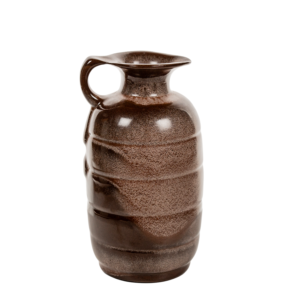 Frankoma Brown 831 Honey Jug – Textured Plainsman Accent