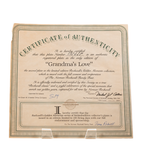 Edwin Knowles „Grandma’s Love“ Teller – Rockwell Golden Moments Sammlerstück