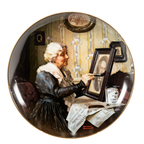 Edwin Knowles „Grandma’s Love“ Teller – Rockwell Golden Moments Sammlerstück